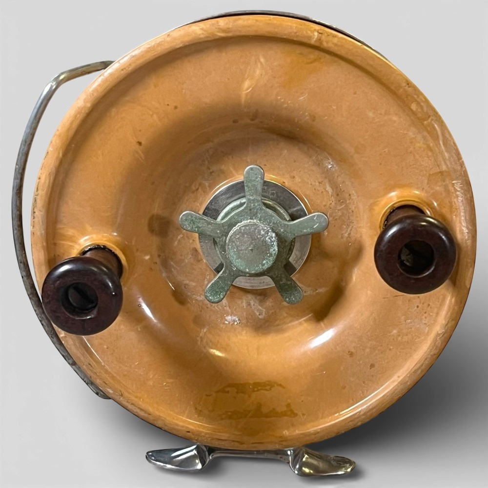 ALVEY AUSTRALIA 520 A52 Fiberglass Stainless Steel Salmon Reel Vintage READ